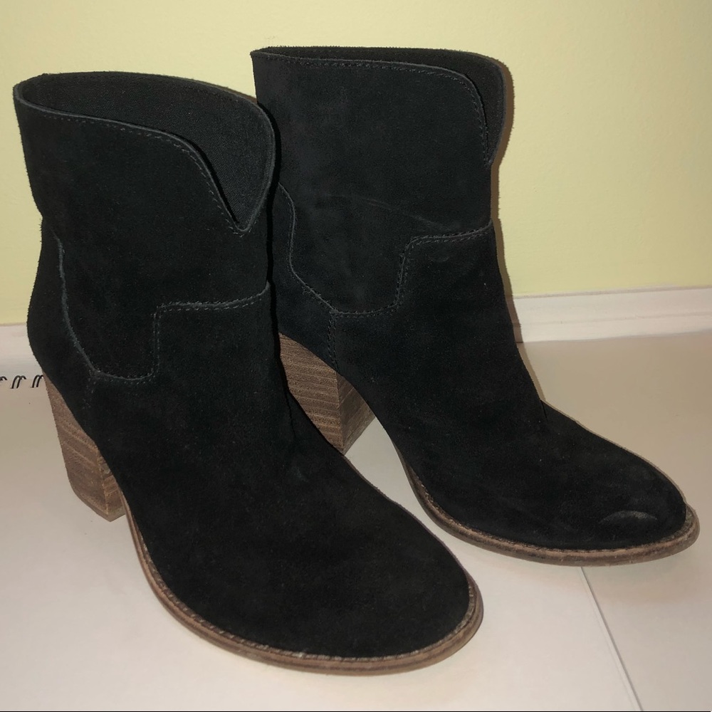 Splendid Black Ankle Booties